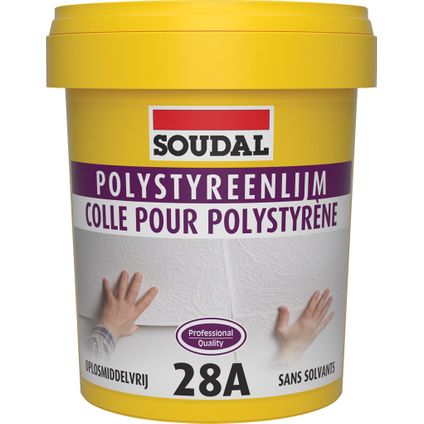 Colle pour polystyrène Soudal 28a 1kg