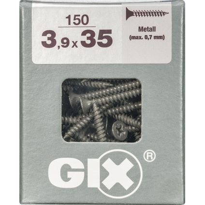 Vis plâtre / métal Spax GIX 3,9x35mm 150 pièces