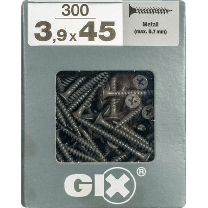 Vis cloison sèche Spax 'GIX Type A' 45 x 3,9 mm - 300 pcs