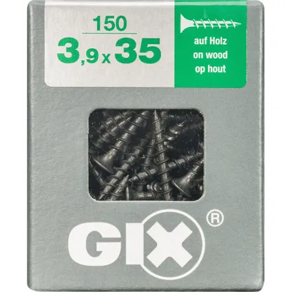 Spax schroevendraaiers voor droogbouw GIX Type B 35x3,9mm 150st