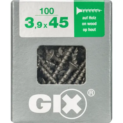 Spax schroevendraaiers voor droogbouw GIX Type B 45x3,9mm 100st
