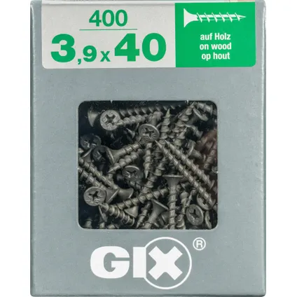 Spax schroevendraaiers voor droogbouw GIX Type A 55x3,9mm 75st