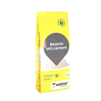 Weber Beamix wit cement 4kg