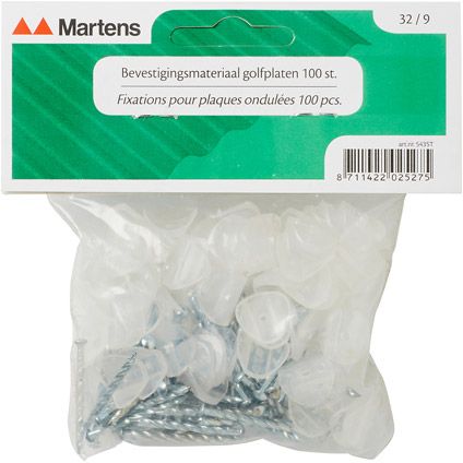 Martens nagels + ring zak p/100st