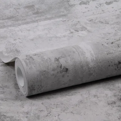 Decomode vliesbehang Luxery concrete grijs 4