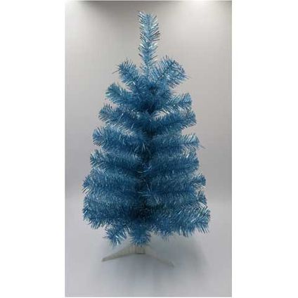 Sapin de Noël artificiel modèle de table Central Park bleu 60cm