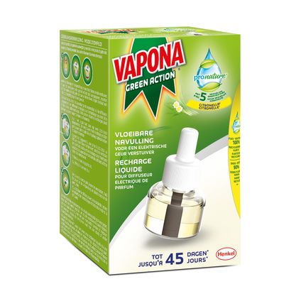 Recharge liquide Vapona Pronature