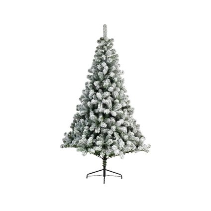 Praxis Imperial Pine kerstboom besneeuwd groen 180cm aanbieding