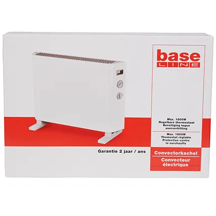 Baseline convector CH505 1800W wit 2