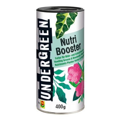 Engrais plantes vertes et fleuries Compo Undergreen Nutri Booster 400g