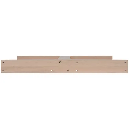 Duraline meubelpoot I-vorm hout 8x78x72cm S/2 beuken FSC 3