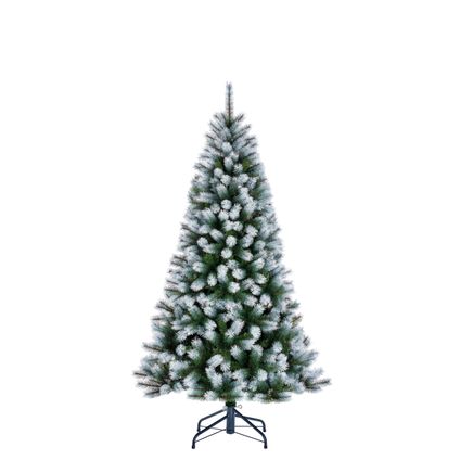 Sapin de Noël artificiel Black Box Trees Kingston 501 vert givré 185cm