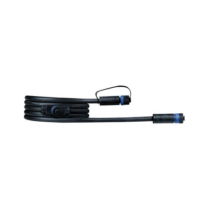 Paulmann Outdoor Plug & Shine kabel zwart 2m 2 uitgangen