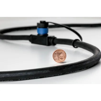 Paulmann Outdoor Plug & Shine kabel zwart 2m 2 uitgangen 5