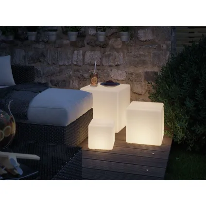 Lampe d'extérieur Paulmann Outdoor Plug & Shine Cube 2,8W 3