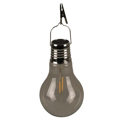 Lanterne suspendue Luxform Filament Glass Bulb solaire