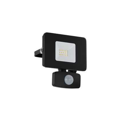 EGLO wandlamp Faedo 3 zwart 10W met sensor