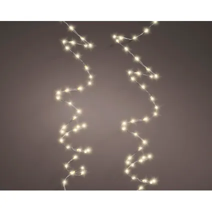 Guirlande Lumineuse Decoris micro LED blanc chaud IP-44 600cm 2