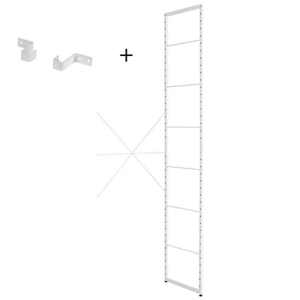 Extension pour étagère Duraline Storage blanche 3pp