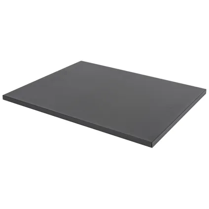 Tablette Duraline Storage en métal noir 18mm 56,9x45cm 4pp