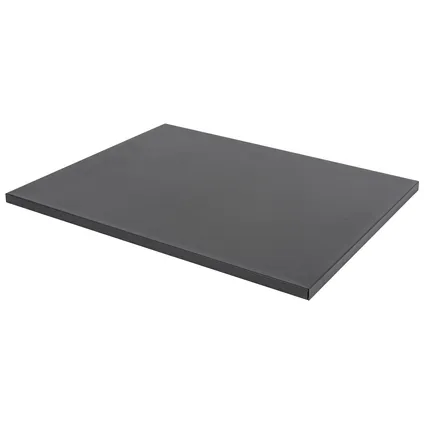 Tablette Duraline Storage en métal noir 18mm 56,9x45cm 4pp 2