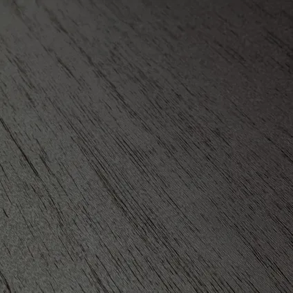 Panneau de meuble - Noir élégant - 250x30cm -18mm