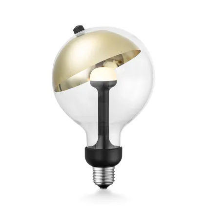 Home Sweet Home Sphere de lampe LED dimmable Gold G120 E27 5W 400LM 5