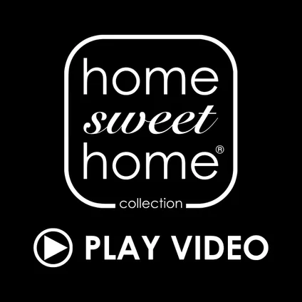 Home Sweet Home dimbare LED lamp Sphere zwart-goud G120 E27 5W 400Lm 8