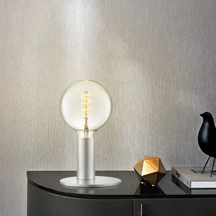Home Sweet Home Moderne tafellamp Side - zilver - 16/16/12cm Bedlampje 2