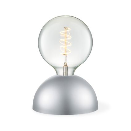 Home Sweet Home Bumb de lampe de table - Silver - 17/17/9,5 cm - lampe à lit