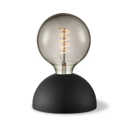 Home Sweet Home tafellamp Bumb - zwart - 17/17/9.5cm - Bedlampje
