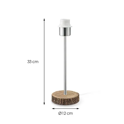 Home Sweet Home Table Lamp Foot Bossano 12/12/33 cm - bien sûr 6