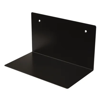 Tablette Duraline pliée noire 25x15x15cm