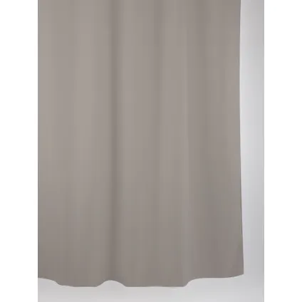 Rideau de douche Allibert Birkin polyester beige 120x200cm