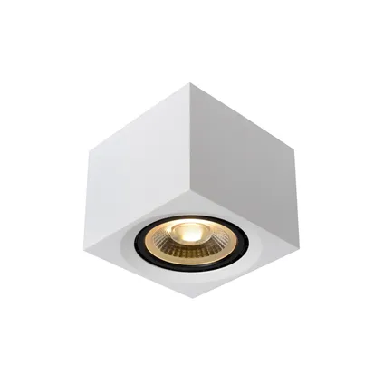 Plafonnier LED Lucide Fedler blanc 12W