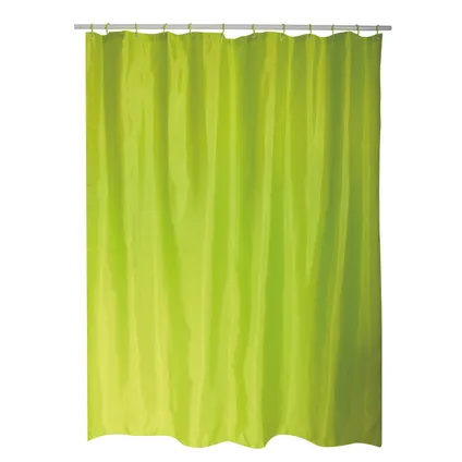 Rideau de douche MSV vert clair 180cm