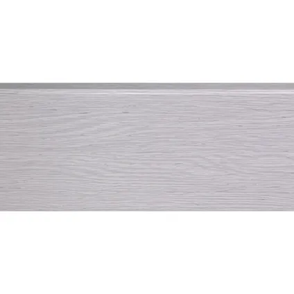 Plinthe flexi CanDo grise en chêne 130x18mm 2