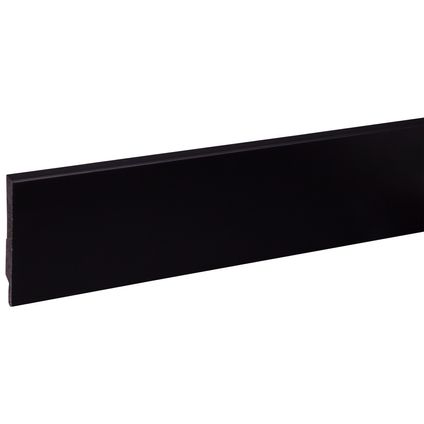 Plinthe pin noir 94x12mm 244cm