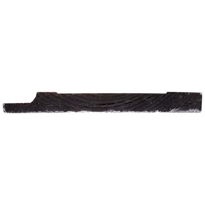 Plinthe pin noir 119x12mm 244cm 6