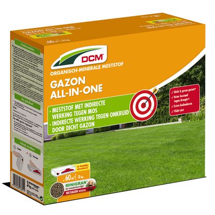 Gazon all-in-one DCM 3kg 60m²