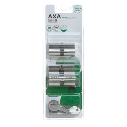 AXA dubbele profielcilinder 30-30 3st.