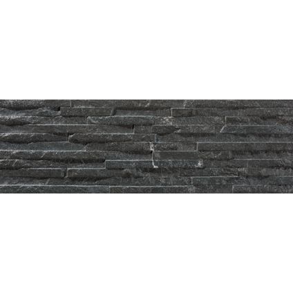 Wandtegel Centenar black 3D 17x52,3cm