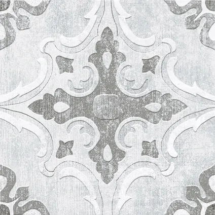 Wand- en vloertegel Marsylia - Keramiek - Grijs - 20x20cm - Pakketinhoud 1,2m² 9
