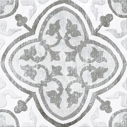 Wand- en vloertegel Marsylia - Keramiek - Grijs - 20x20cm - Pakketinhoud 1,2m² 13