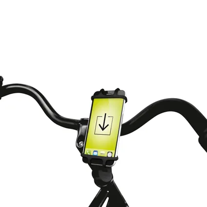 Dresco smartphone houder voor fiets zwart 3