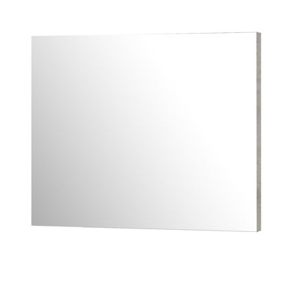 Miroir Aquazuro Napoli Napoli rectangulaire béton gris 90cm
