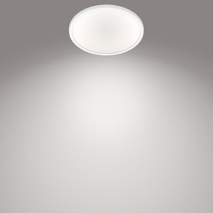 Philips plafondlamp SuperSlim wit ⌀25cm 15W