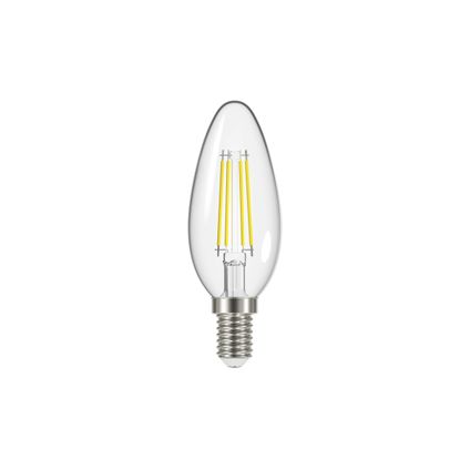 Ampoule à filament LED bougie Prolight E14 4W blanc chaud 2 pièces