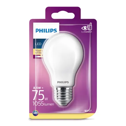 Philips LED-lamp Classic A60 8,5W E27 2
