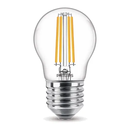 Philips LED-kogellamp Classic 6,5W E27